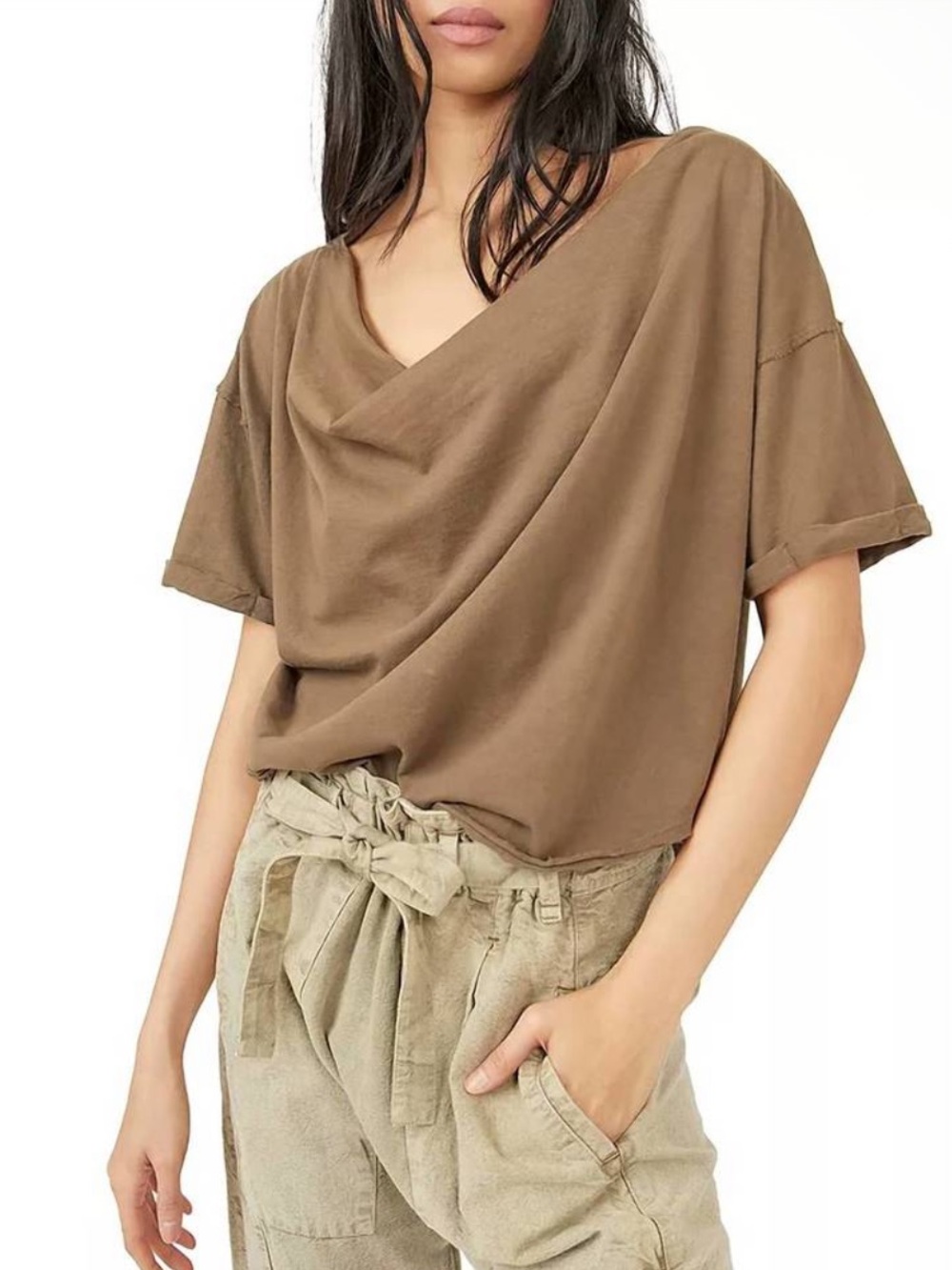 Free People Just Chill  Tee Small NWT